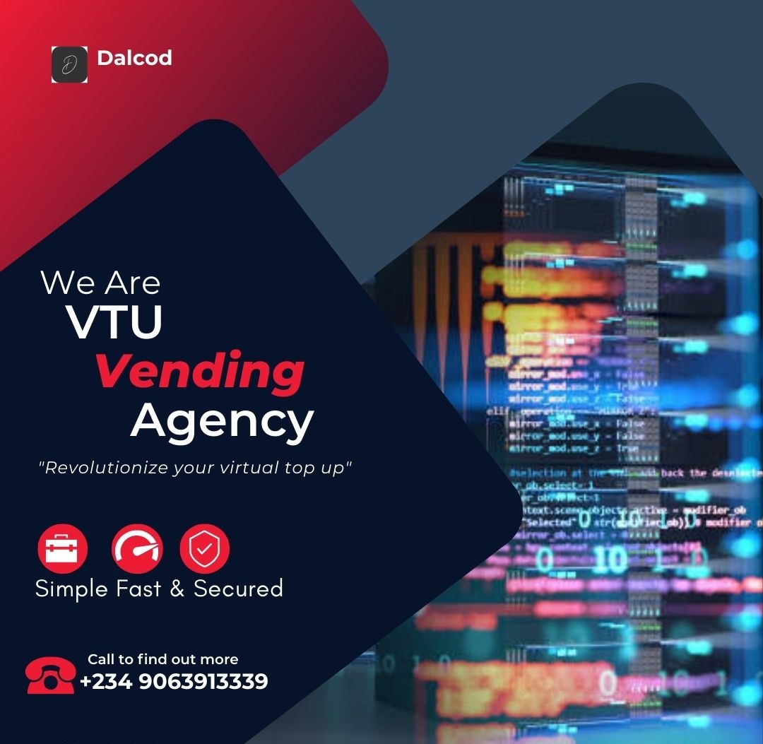 Dalcod_'s tweet photo. #vtu #dalcod #Nigeria #coding #business 
Own a VTU website with as low as 5000NGN
Click on the link to get started 
https://t.co/SCcBMZyVp3 https://t.co/te2obsxucx