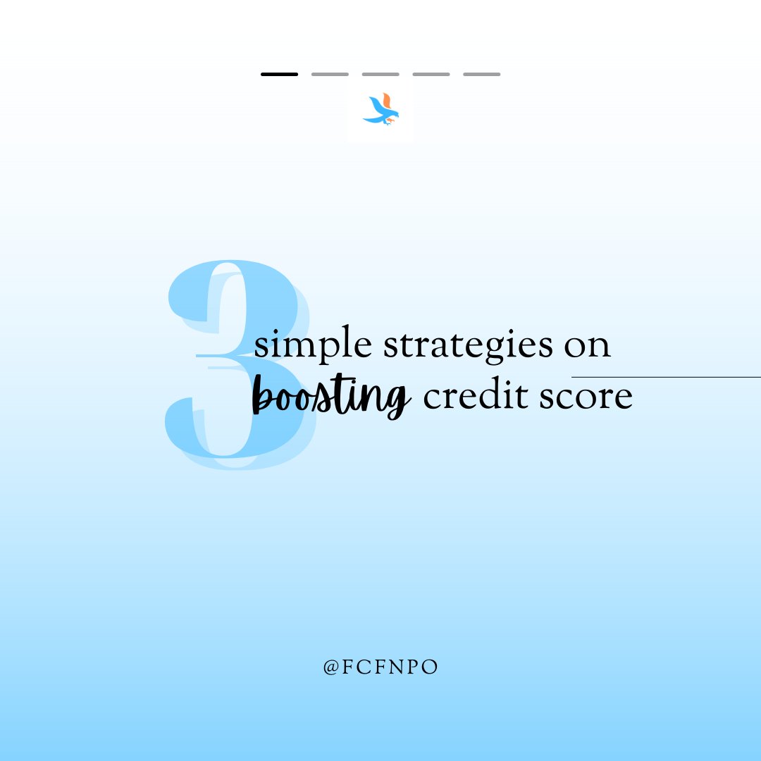 FCFNPO's tweet image. Remember, boosting your credit score is a journey that requires patience, discipline, and consistency. It's important to stay vigilant, monitor your credit activity, and make smart financial decisions. 
#CreditScoreBoost #FinancialWellness #CreditRepairCoach #SmartCreditHabits