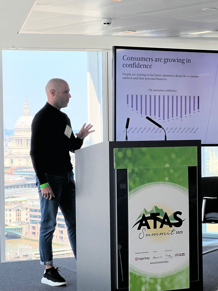 Alex Newlin of <a href="/accordmarketing/">Accord Marketing</a> highlighting how successful marketing will help get touring and adventure travel back on track! #atassummit23