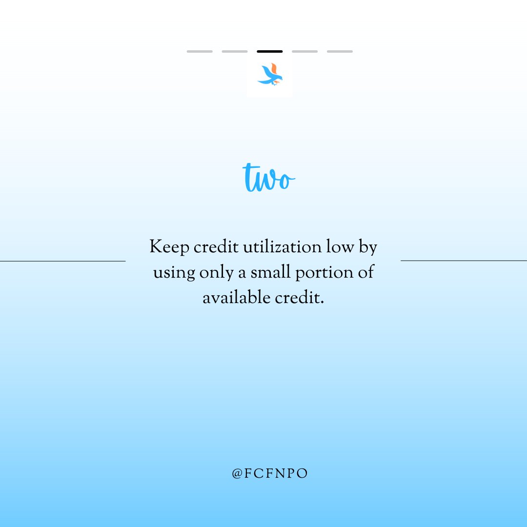 FCFNPO's tweet image. Remember, boosting your credit score is a journey that requires patience, discipline, and consistency. It's important to stay vigilant, monitor your credit activity, and make smart financial decisions. 
#CreditScoreBoost #FinancialWellness #CreditRepairCoach #SmartCreditHabits