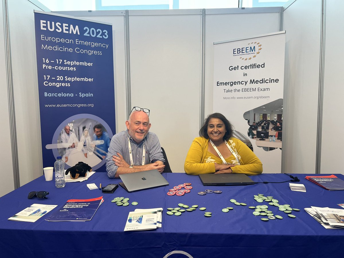 Great to meet our members and new members at #ICEM2023! Come and say hi! #emergencymedicine