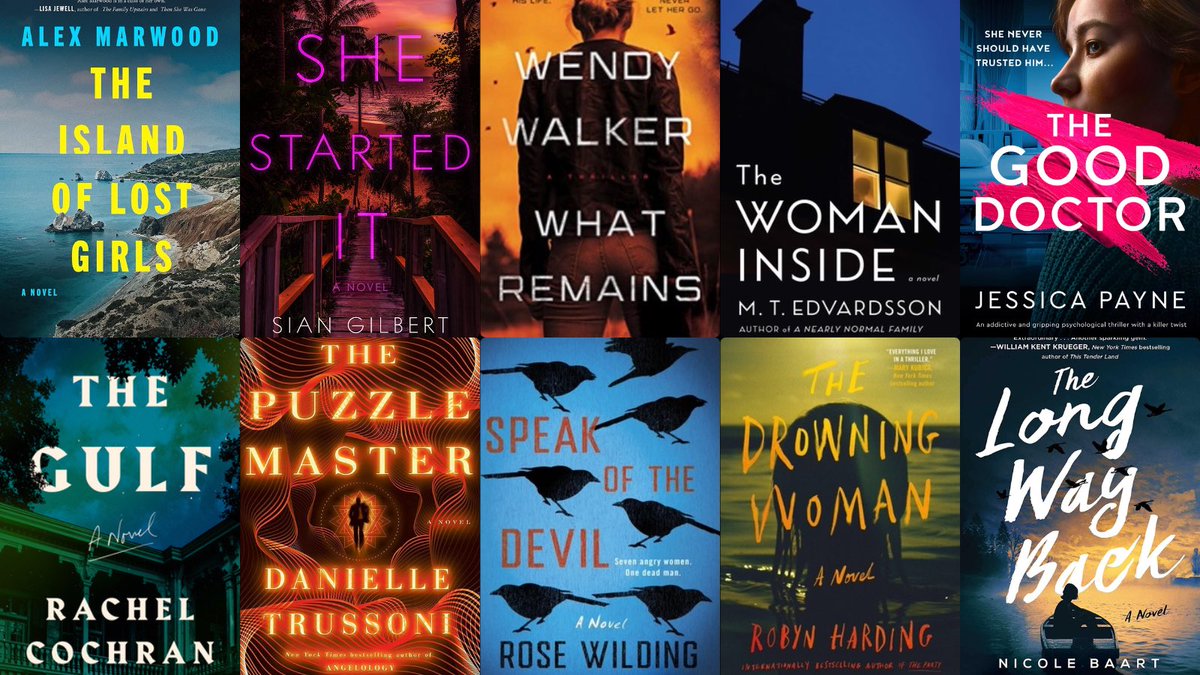 thebookpear's tweet photo. 10 Thriller/Mystery books that release TODAY, June 13! #bookbirthday #pubday #newreleases #thrillerbooks #BookTwitter #booktwt #mtedvardsson #danielletrussoni https://t.co/bkvVoolGPB