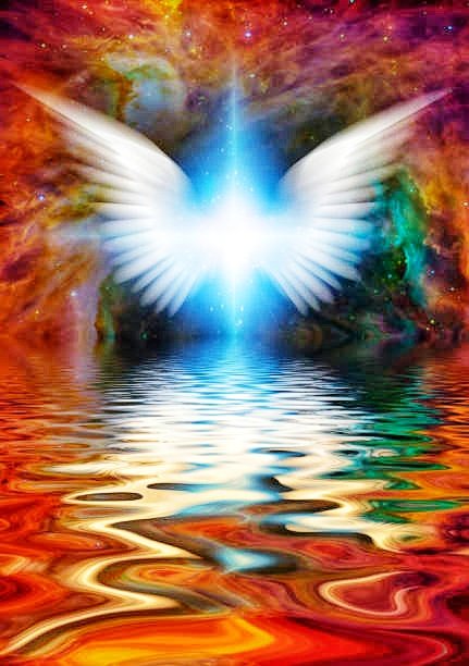 And the Spirit of God moved upon the face of the waters.  Genesis  1:2

For there are three that bear record in heaven, the Father, the Word, and the Holy Spirit: and these Three Are ONE.  1 John 5:7