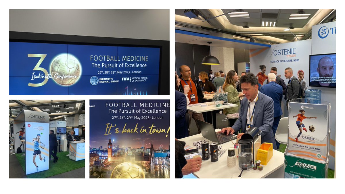 trbchemedicauk's tweet photo. Here are a few highlights from the recent Isokinetic Football Medicine Conference in London end of May.
@footballmed #London2023 #isoK23
@TRB_Intl https://t.co/0fFsHO9Lkm