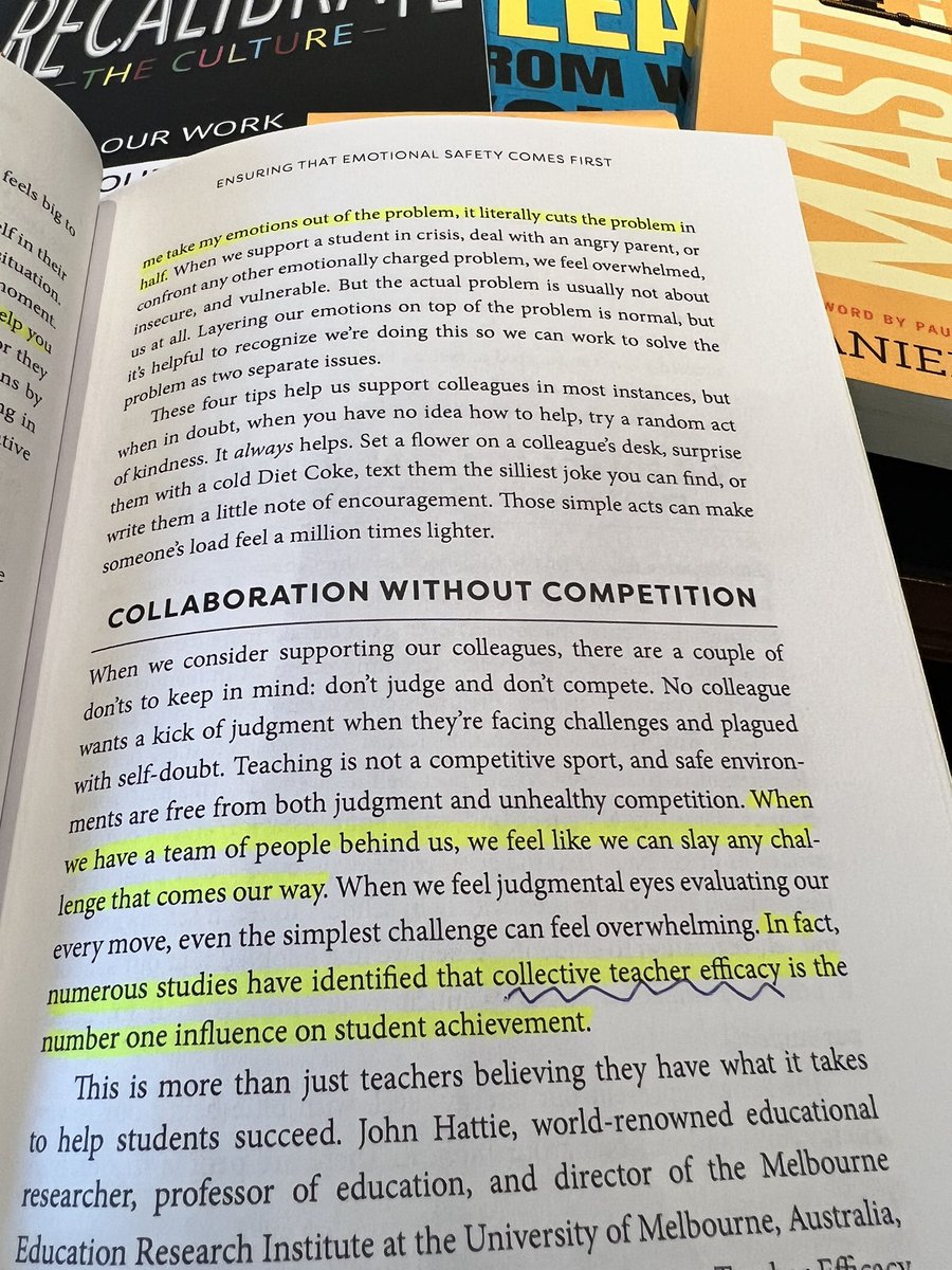 A little rereading this morning with some of my favs. The review pairs nicely with my summer coaching book and goal of becoming more coach-like! #ccesdukes #WeAreCUCPS #VaPrinciPALs