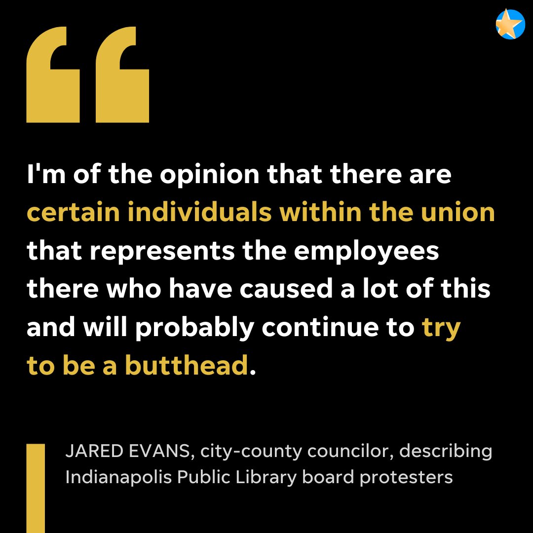 indystar's tweet photo. The comment comes after months of public outcry over the library board's CEO search process. Read more: https://t.co/GgSxViDCsA https://t.co/DERe1JhpKy