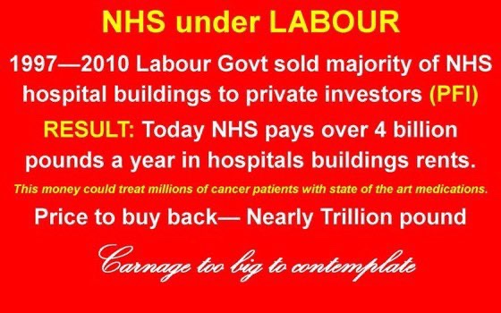 GhostOfBricktop's tweet photo. @SocialistNHS #NHSmanagement broke the #NHS along with @UKLabour of course 🙄 https://t.co/D9OadCt6sR