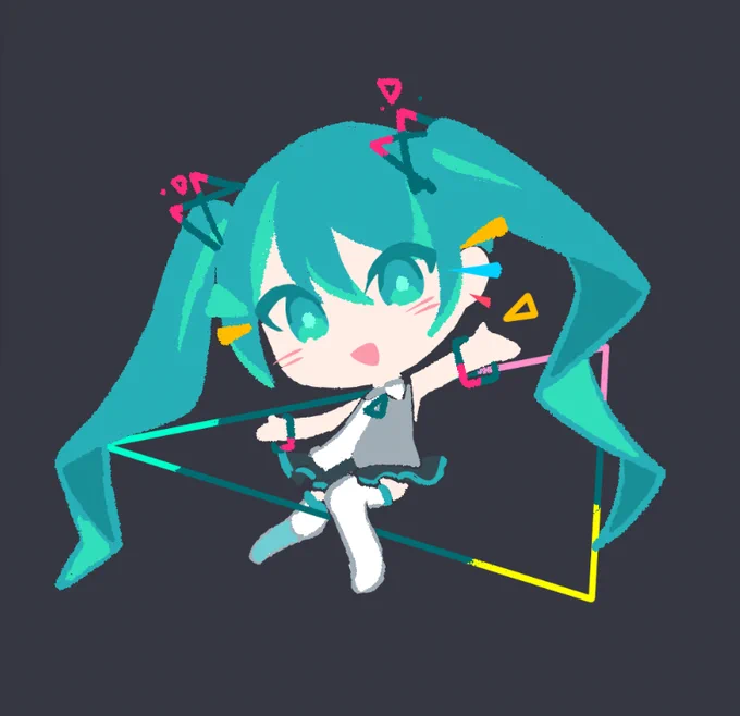△ミク