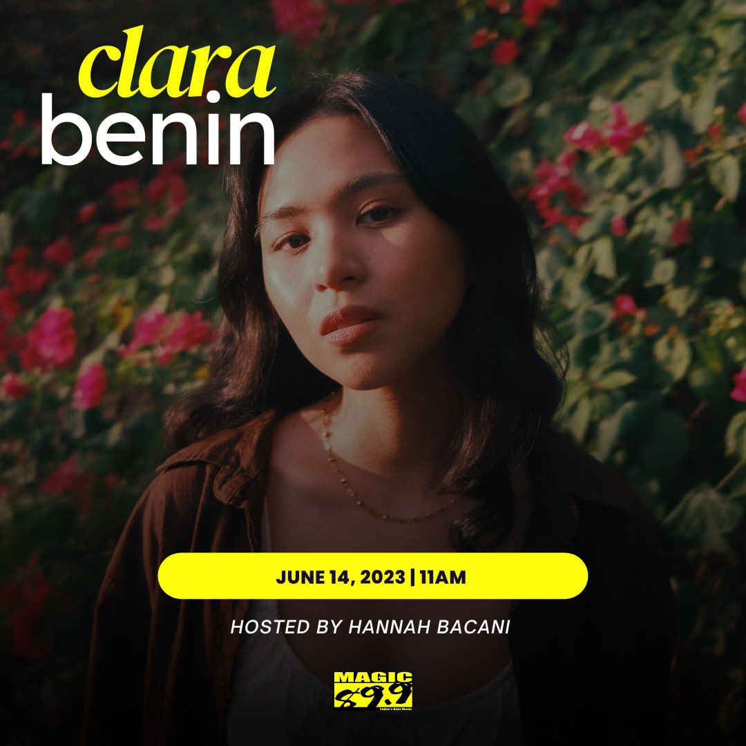 No greater love than loving your passions and yourself! With so much going for her, we decided to catch up with talented singer &amp; songwriter, <a href="/clarabeninmusic/">cb</a>, to learn more about her newest offering, Small Town, and what the future holds for her, with our very own <a href="/HannahBacani/">Hannah Bacani</a>!