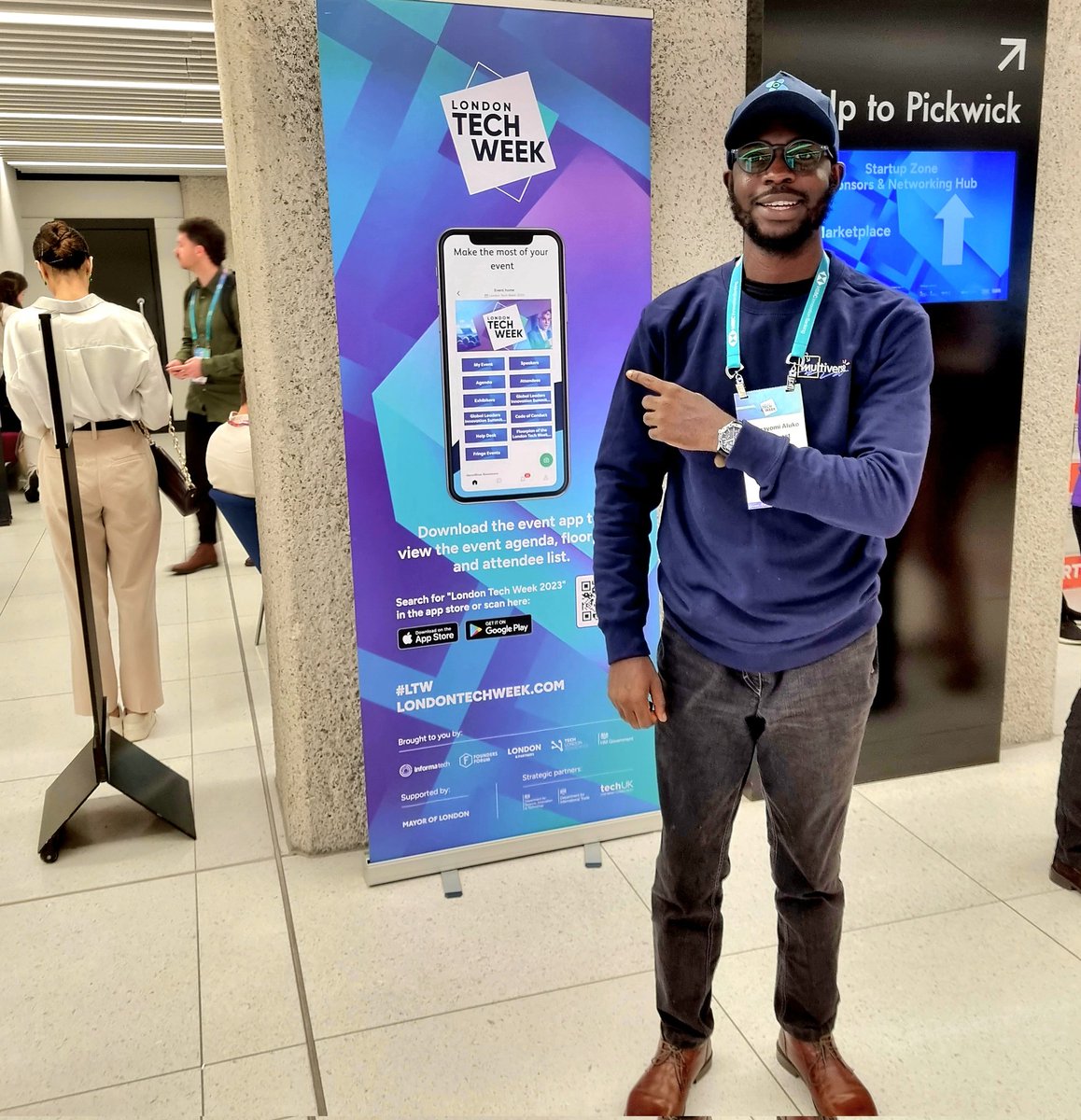 Fikunayomialuko's tweet photo. Live at the #LTW23 tech week 2023
All efforts toward our mission to raise new talent @skilharvest
#LTW #LTW #LondonTechWeek
#ltw2023 #Techtalelent
#startups #productdesign #hikestack #FA #fikunaluko #growth #growthcatalyst #FAtour #globalcitizen https://t.co/AH9QC9CA5F