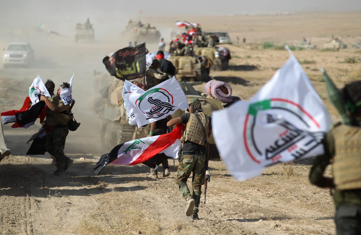 في الذكرى التاسعة لصدور فتوى الدفاع الكفائي، نستذكر بفخر واعتزاز شديدين الاستجابة الكبيرة للعراقيين الغيارى والدماء الطاهرة  للشهداء الأبرار والتضحيات الكبيرة التي قدمها الحشد الشعبي المقدس.
الفتوى المباركة كانت حافزا قويا لرفع الروح المعنوية لقواتنا المسلحة بكافة صنوفها وتحقيق