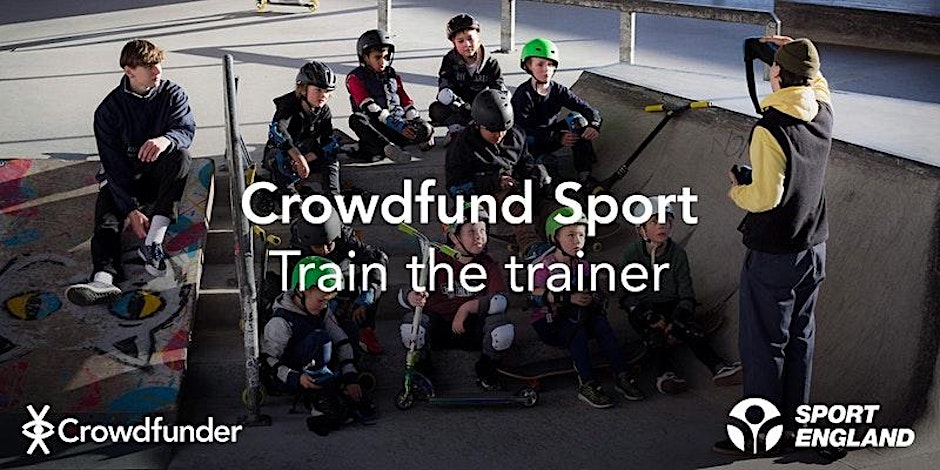 ✍️ Train the Trainer webinar! 

📅 15th June, midday

Where you can learn more about:
⭐ Crowdfunding
⭐ Sport England extra funding
⭐ Supporting projects and their campaigns

bit.ly/3J5UrfV