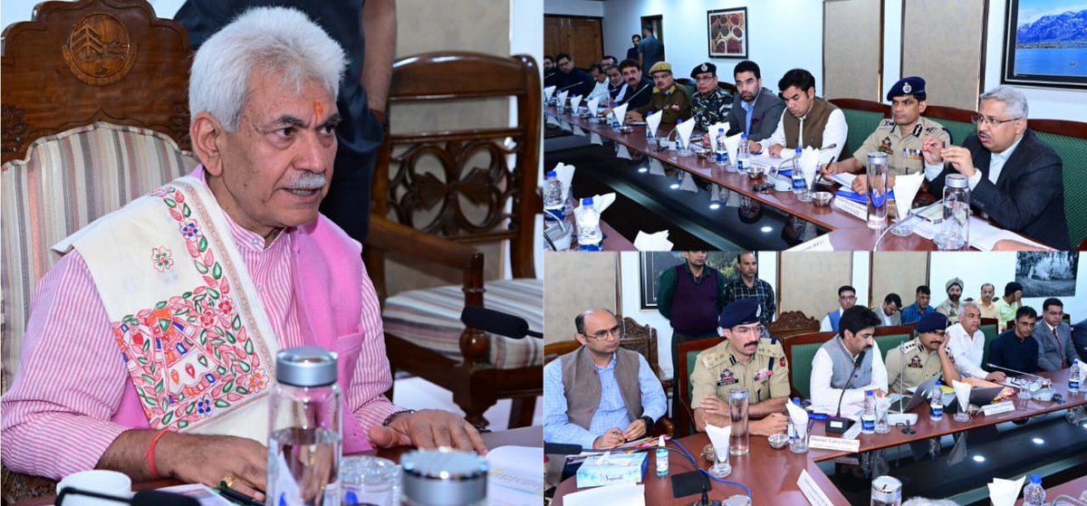 shah_Shakir_011's tweet photo. #Amarnathyatra2023
Directed the Camp incharge and concerned officials for #operationalization of Sheshnag and #Panjtarni camp by 20th June.Track to be ready for ponies, Pithoos from #Chandanwari to #holy_cave well before the #commencement of the Yatra. LG Sinha
@OfficeOfLGJandK https://t.co/qWagHqi9vq