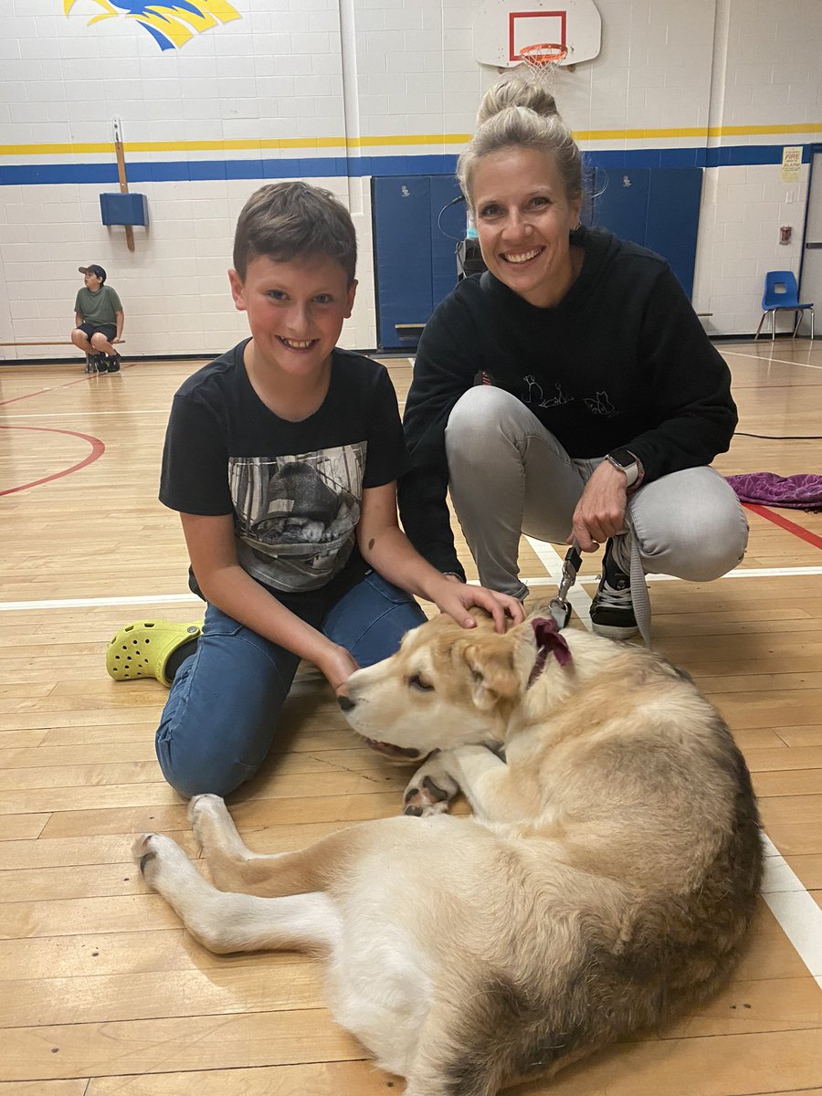 k8createavon's tweet photo. Thank you Amy for a great visit @AvonPS 
 @OSPCA #StratfordHumaneSociety https://t.co/OMQNp6Q6eD