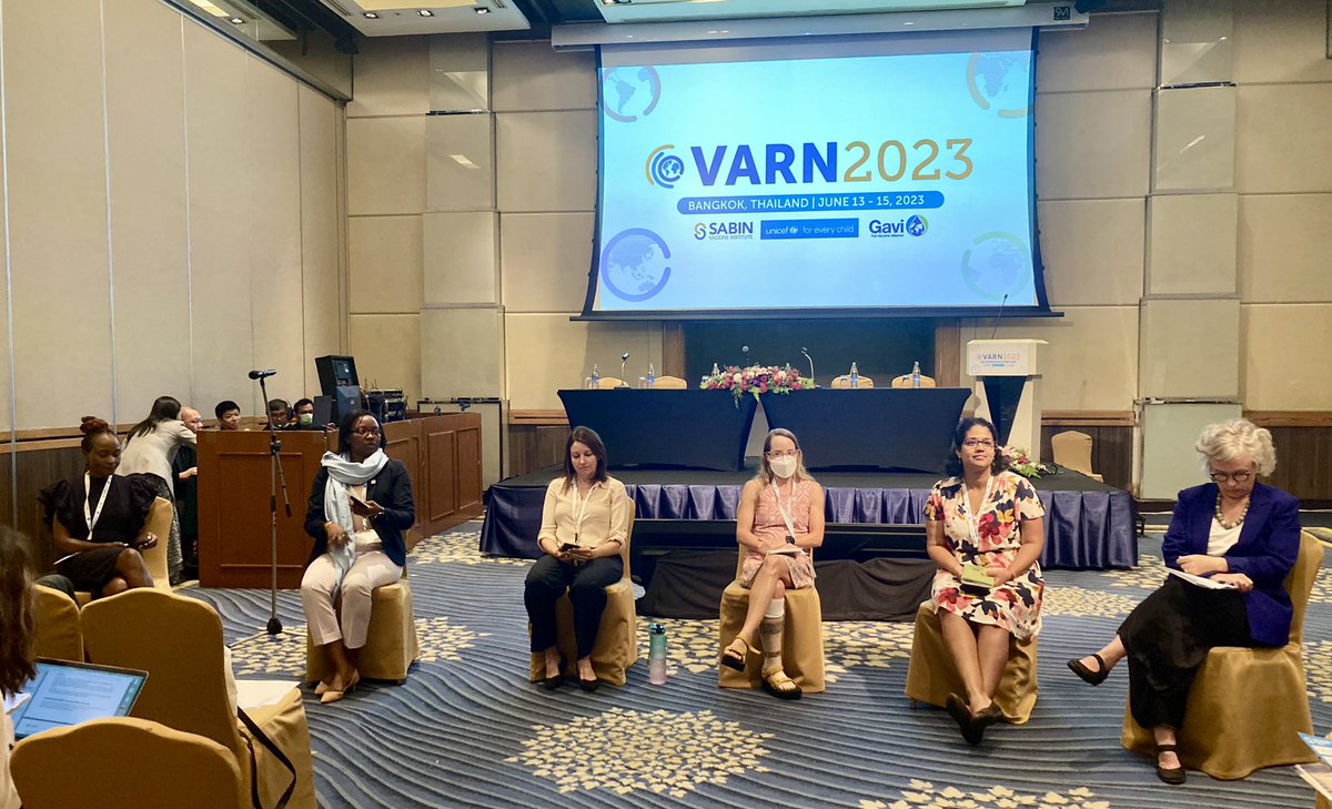 FandzaAina's tweet photo. The Vaccine #DemandHub Global Partners Session is happening now at #VARN2023 with all the 5 workstream leads. More info here > https://t.co/wabiSWb65J https://t.co/N1TveFahIC