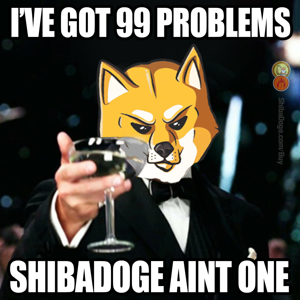#ShibaDoge was created by 5 friends that are #whales in #Shiba and #Doge and are uniting both communities.

15% buy/sell tax to #reward the #holders and #protect the project.

5% #Reflections
5% Liquidity Pool
5% Marketing

We also reward our #shillers weekly:
