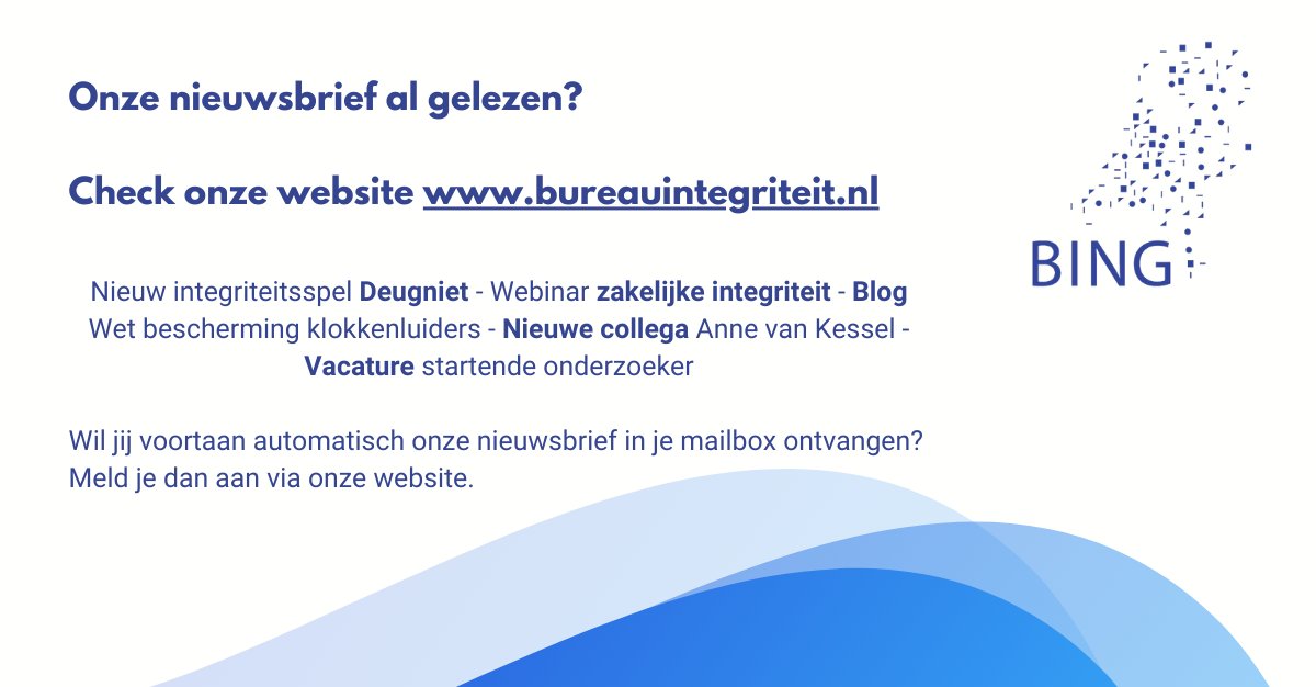 Bureau Integriteit tweet media