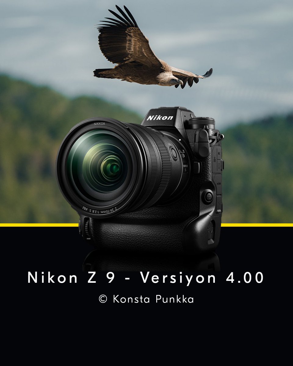 nikonturkiye's tweet image. #Nikon Z 9 Yazılım Güncelleme 4.0 artık hazır! Yazılımınızı güncelleyin ve daha fazlasını sahip olun! Güncelleme için: downloadcenter.nikonimglib.com/tr/download/fw… #NikonZ9 #firmwareupdate