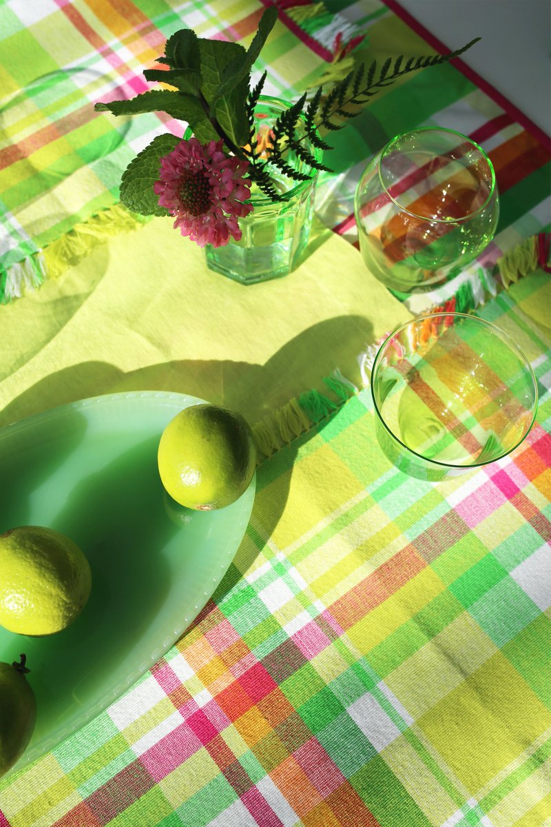 DesignersGuild's tweet photo. Summer is finally here, and what better way to celebrate the season of sunshine and good times than by hosting an unforgettable summer party? Tap here to shop our beautiful range of table linen👉🏻https://t.co/vmHUhrC632 https://t.co/IQwnqo7ECZ