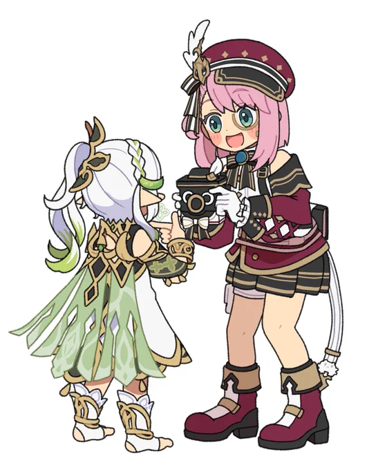 ナヒーダ&シャルロット (Nahida & Charlotte)  #原神 #GenshinImapact