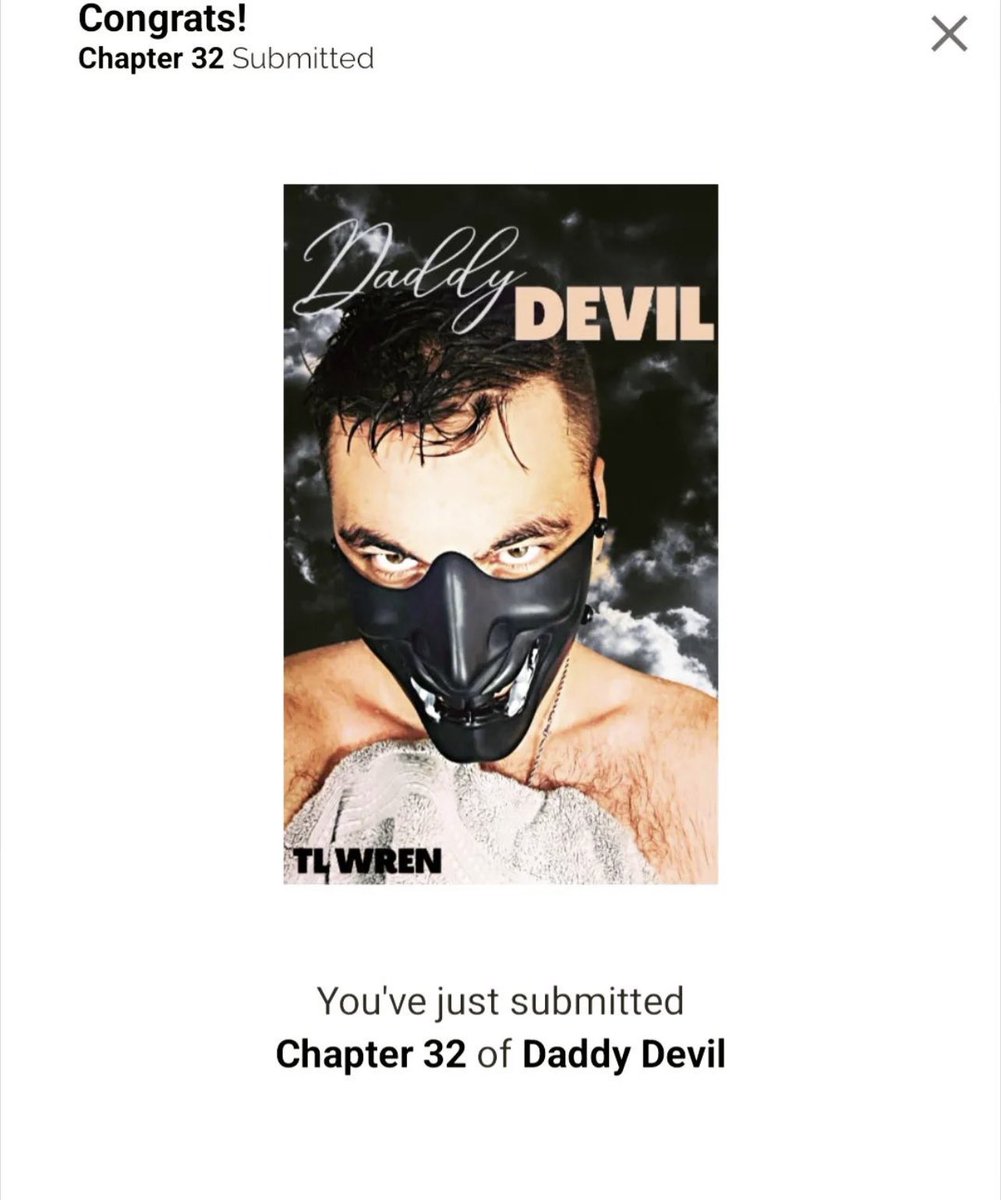jojo141979's tweet photo. New daddy devil now available on #Wattpad #reamstories #daddydevil #AuthorsOfTwitter #bdsmcommumity #booknerd #inkitt #bookboyfriend #steamystroies https://t.co/BhSxnmGxDX