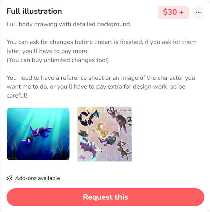 ShadrakeAG's tweet photo. ✨My Commissions are open on Ko-fi!✨
 
Lowered the prices since I need to save up for my studies 🫠

(Extra styles below)

https://t.co/O5CgwFfJVD https://t.co/HKTpYhYsdb