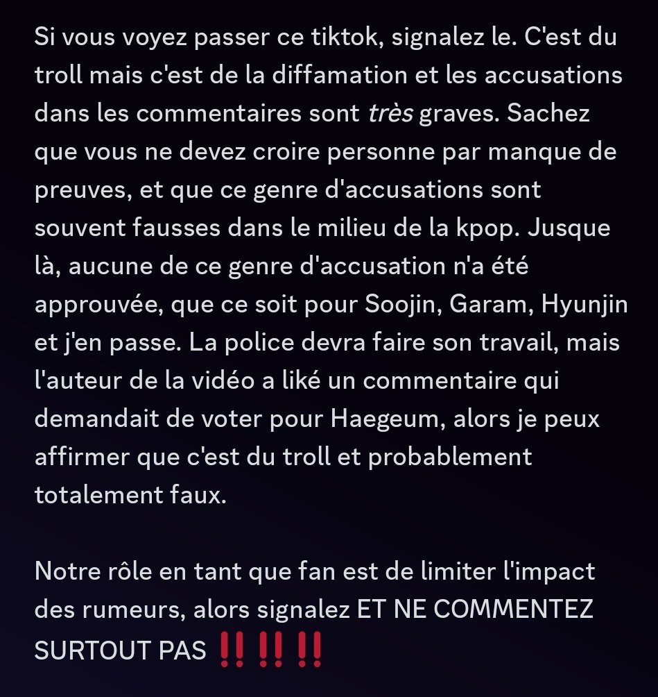 • #AgustDFrance | 130623
🐱 | Report

Si vous voyez ce tiktok, signalez le !!

#SUGA #슈가 #YOONGI 
#AgustD #BTS #ProtectSUGA 
#ProtectYoongi