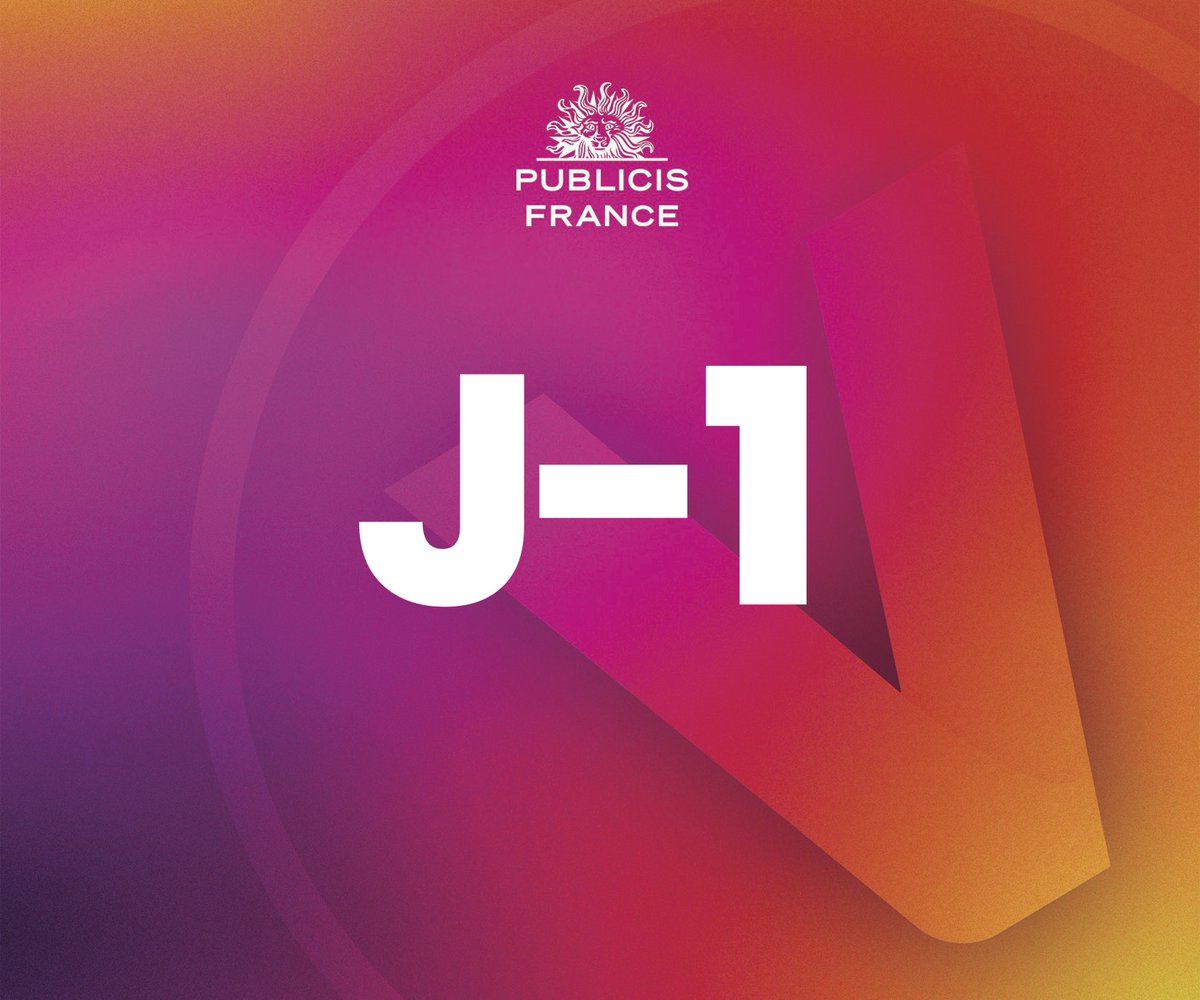 Publicis France (@publicis_france) on Twitter photo J-1 , avant la 7ème édition de <a href="/VivaTech/">Viva Technology</a>🚀
Partez à la découverte des plus belles innovations de la tech dans les domaines du marketing, de la mobilité, de l’alimentation, de la santé, de la RSE et du sport. stand(Hall 1- J17)
Le programme👉app.vivatechnology.com/partner/c7ea1a… J-1 , avant la 7ème édition de <a href="/VivaTech/">Viva Technology</a>🚀
Partez à la découverte des plus belles innovations de la tech dans les domaines du marketing, de la mobilité, de l’alimentation, de la santé, de la RSE et du sport. stand(Hall 1- J17)
Le programme👉app.vivatechnology.com/partner/c7ea1a…