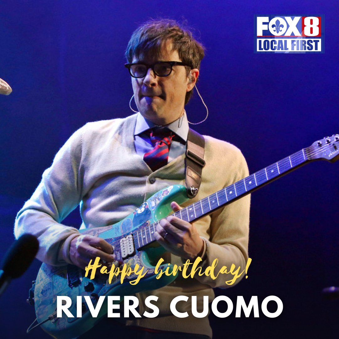 Happy birthday to the frontman of the rock band Weezer, Rivers Cuomo! 