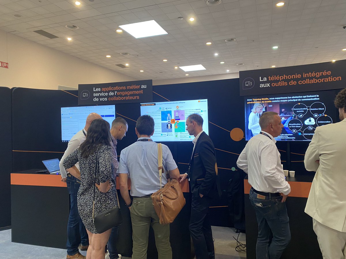 📳 <a href="/Orange_France/">Orange France</a> a organisé son « Orange business tour » au parc Chanot ce 13 juin pour présenter ses offres, recevoir ses partenaires et prendre la parole sur son rôle dans la transition sociétale, numérique et énergétique 

✍🏼 Notre article à venir sur gomet.net