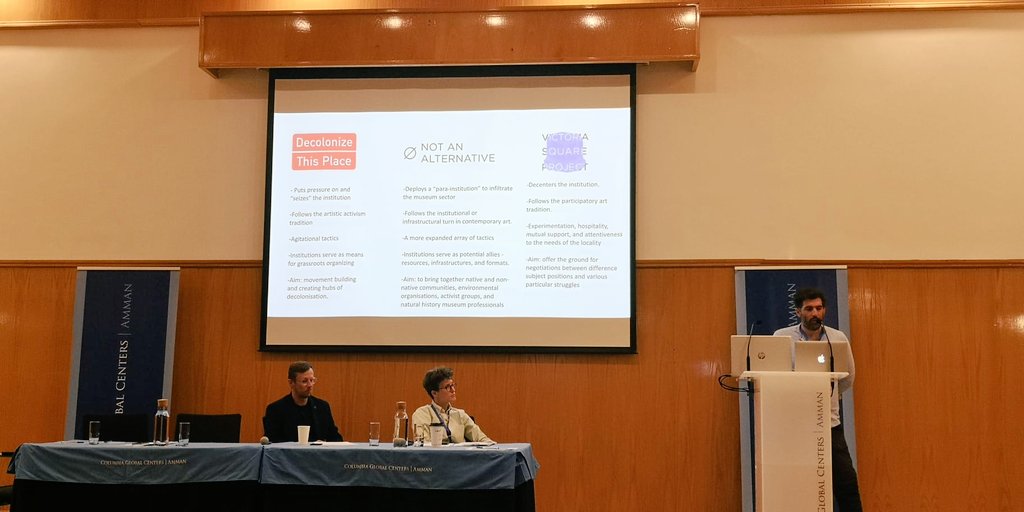 It was an honor to chair the panel '#streetart and #agonistic urban #communities' at #ArtandTheCity w <a href="/KonstPittas/">Konstantinos Pittas</a>, Mercedes Bracco &amp; <a href="/PetrVasat/">Petr Vašát</a> straddling the #politics of #macromurals, #parainstitutional #artisticactivism and community-run mural programs
