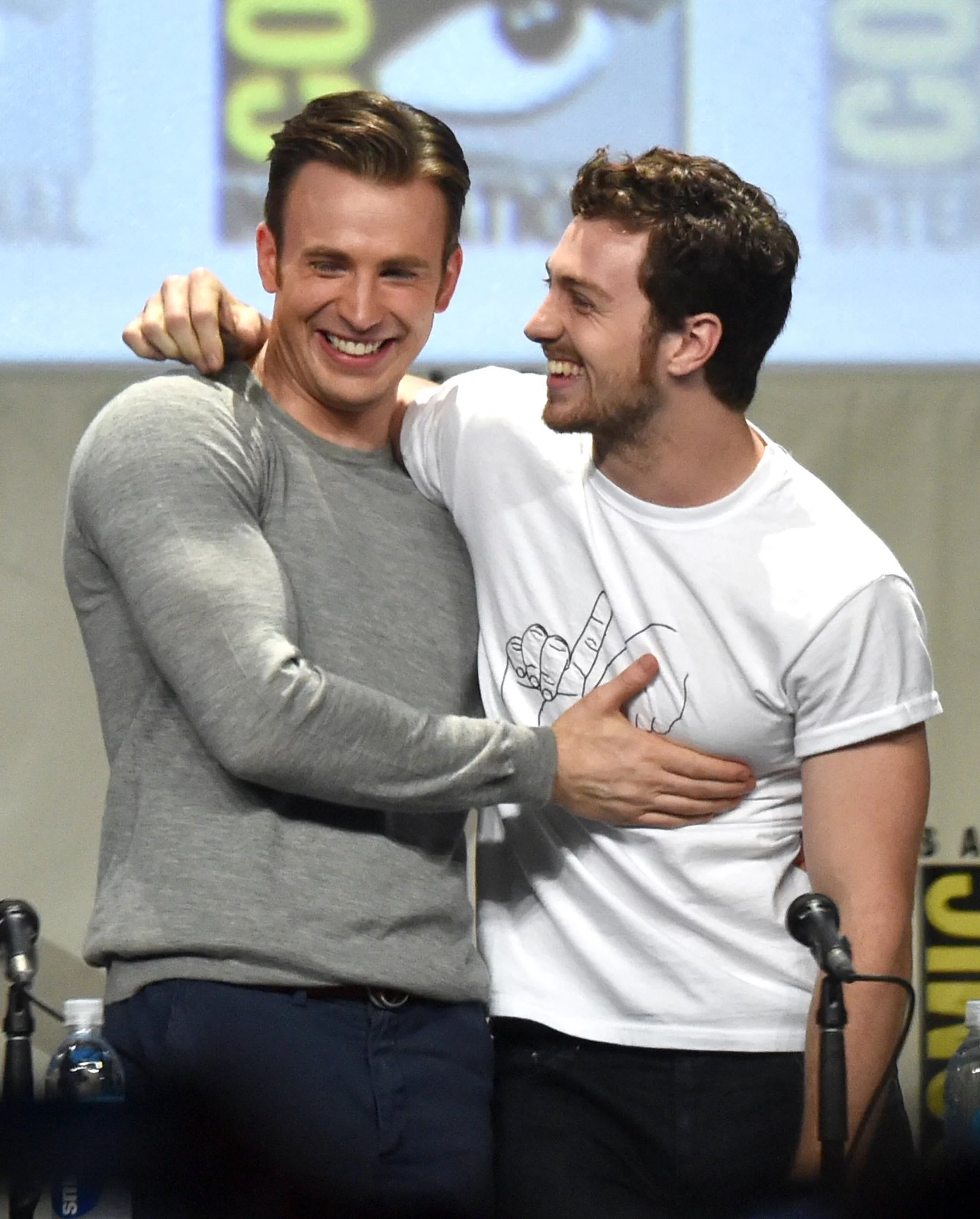 Happy Birthday to Chris Evans as well as his Gemini twin Aaron Taylor Johnson 