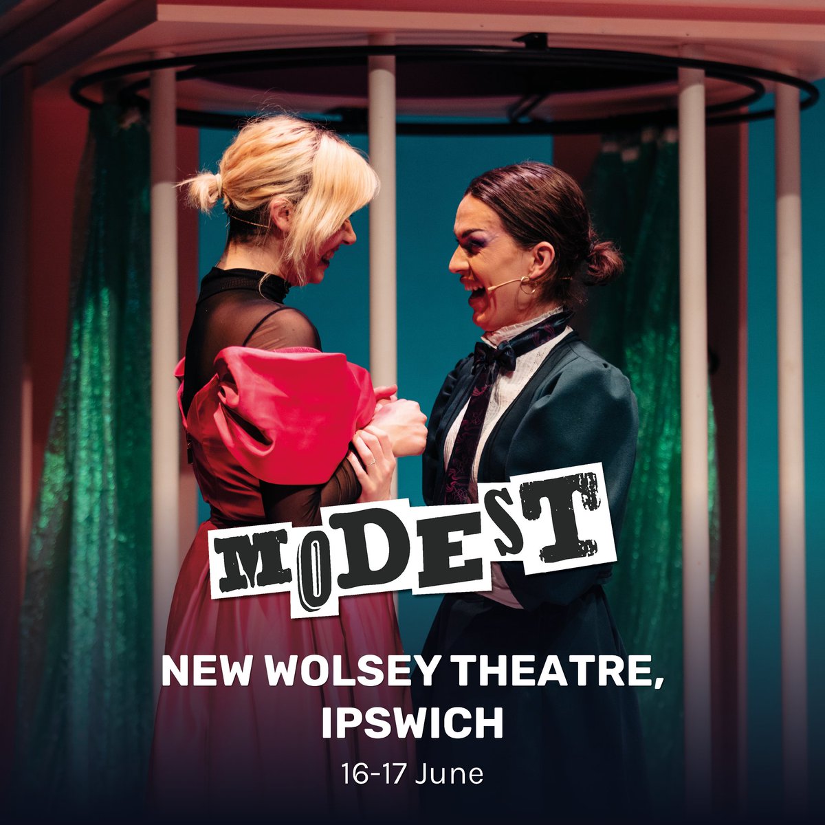 Middle Child (@middlechildhull) on Twitter photo Modest is heading to <a href="/NewWolsey/">New Wolsey Theatre</a> this Friday and Saturday as part of the <a href="/SuffolkPride/">Suffolk Pride</a> celebrations, including a queer joy disco after the show Friday night 🏳️🌈🪩 Tickets from £12 bit.ly/43WAaRT Modest is heading to <a href="/NewWolsey/">New Wolsey Theatre</a> this Friday and Saturday as part of the <a href="/SuffolkPride/">Suffolk Pride</a> celebrations, including a queer joy disco after the show Friday night 🏳️🌈🪩 Tickets from £12 bit.ly/43WAaRT