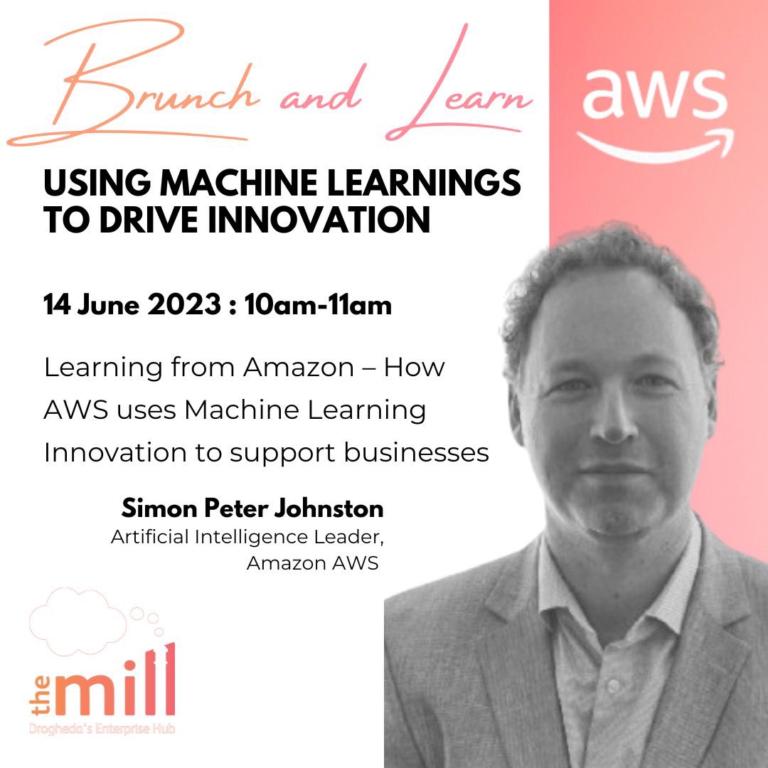 A great event coming up tomorrow morning if you'd like to join us online or offline at The Mill @ 10am. Simon Peter Johnston is calling in from Australia, book here: eventbrite.ie/e/lunch-learn-…