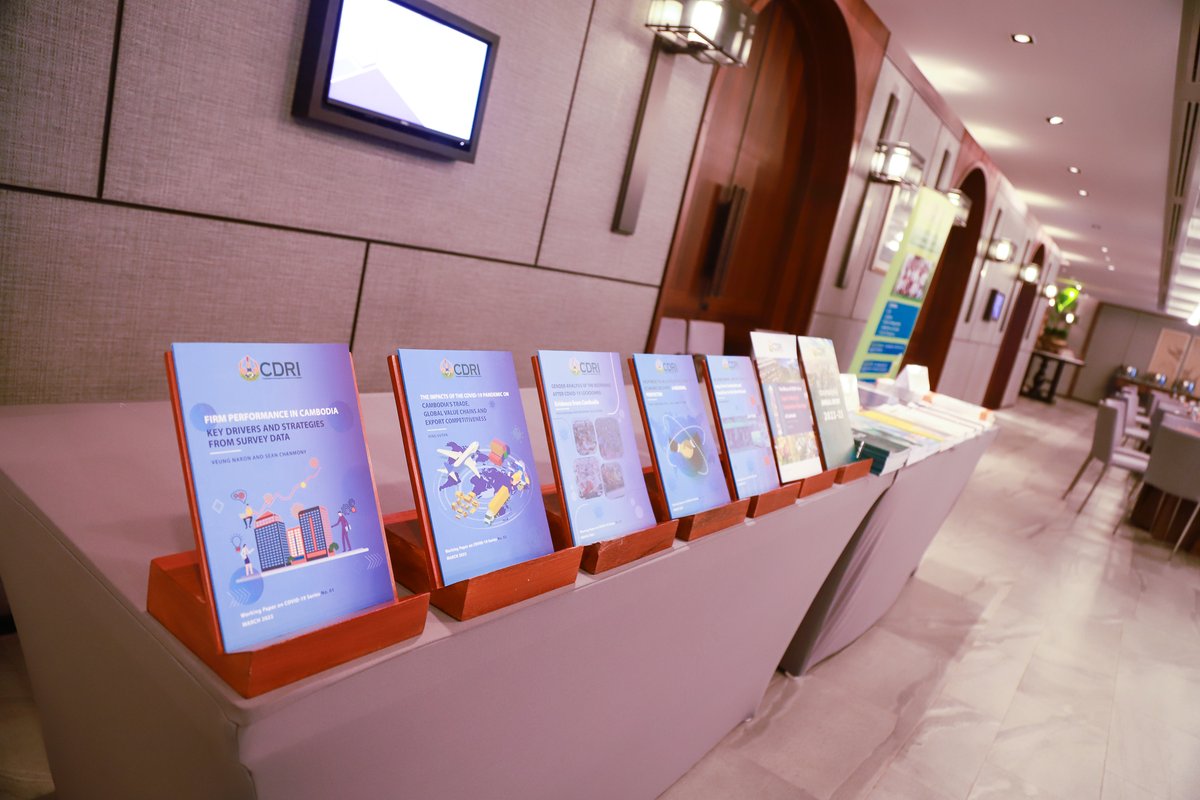 Cambodia Development Resource Institute (CDRI) tweet media