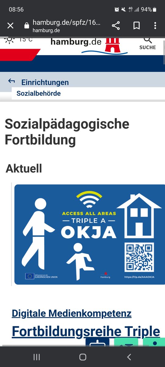 NicoNolden's tweet photo. Ihr wollt gern wissen, was ich jetzt so @sozialbehoerde in #Hamburg mache?
Unser Fortbildungsprogramm am #SPFZ für die Offene Kinder- und Jugendarbeit läuft an, und unsere Webseite stellt es jetzt online vor. #OKJA #KJA
https://t.co/YdKwVo8g1H https://t.co/6Kbsz7ll1A