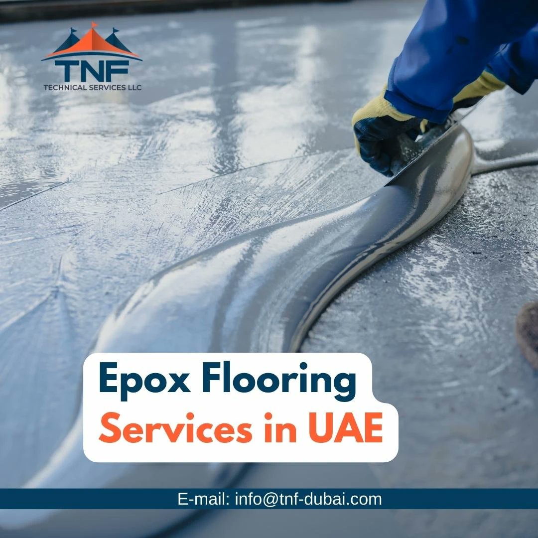 Upgrade your floors with the best Epoxy Flooring Services in UAE! TNF Dubai offers premium epoxy flooring solutions for commercial and residential spaces.

Contact us now for a free consultation!

#TNFDubai #EpoxyFlooring #UAEInteriors #FlooringSolutions #DurableFloors