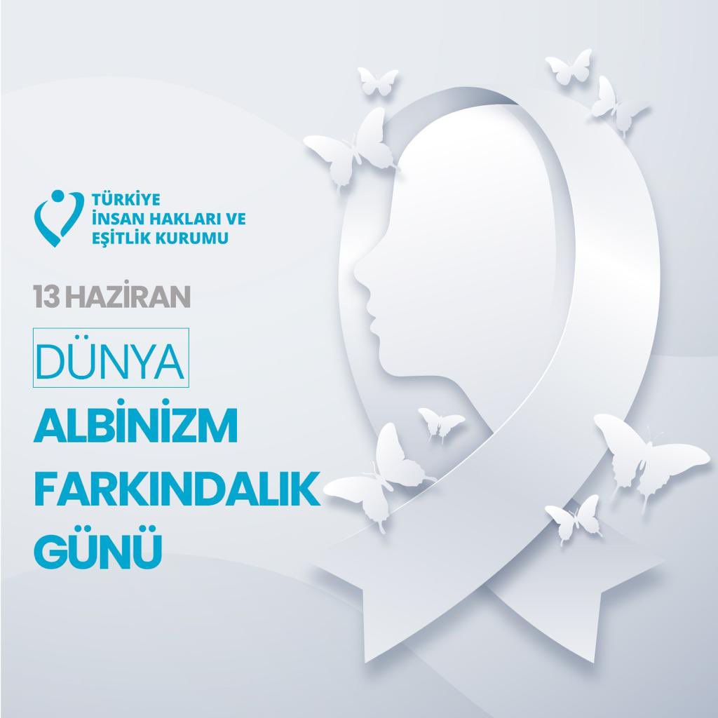 13 Haziran 
Dünya Albinizm Farkındalık Günü…
@muharremkilic1 
#albinizmfarkındalık #Albinizm 
#DünyaAlbinizmFarkındalıkGünü
#AlbinismAwarenessDay
#AlbinismDay #humanrights #equality #discrimination #NHRI #HREIT #TİHEK