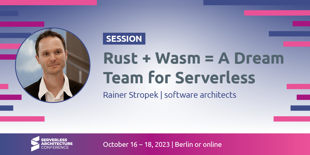serverlesscon's tweet photo. #Wasm challenges #JavaScript, expands to servers. #Rust leads in development. @rstropek demos #WasmEdge and #Wasmtime, showcasing Edge #Cloud use. Programming experience recommended.

▶️ https://t.co/lyFyCx0wct ◀️ https://t.co/xtTK3Dmu6s