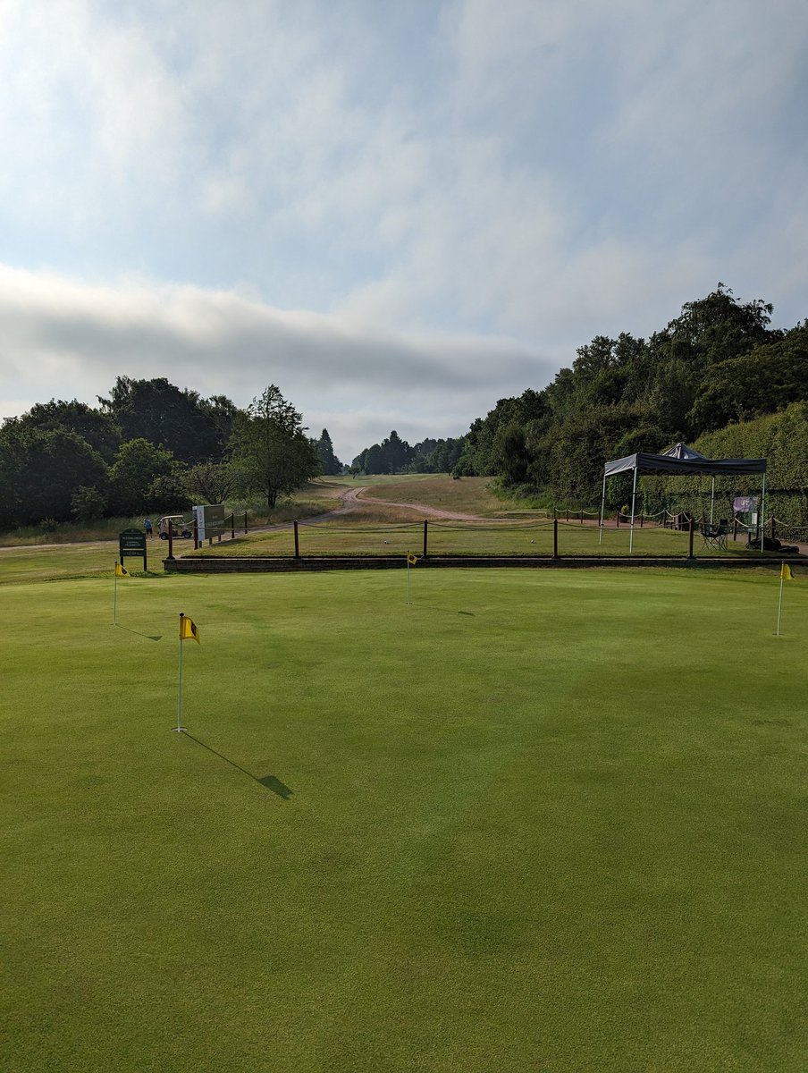 Two comps at weekend, <a href="/Worksopgolfclub/">Worksop Golf Club</a> and <a href="/HandsworthGC/">Handsworth Golf Club</a> , both in excellent condition and credit to clubs, but golf is cursed by slow play. Sucking enjoyment out of game...☹️☹️
