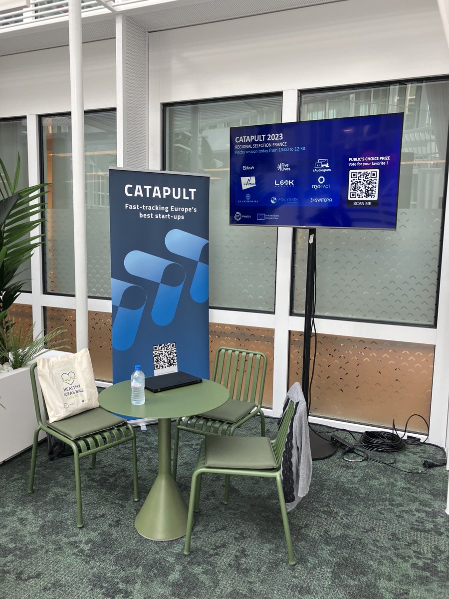 EIT Health France (@eithealth_fr) on Twitter photo 📣 Exciting news!
#CampusLive is now open at <a href="/PariSanteCampus/">PariSanté Campus</a> ! 🎉
Join us for a day filled with innovation, as we host the regional selections for <a href="/EITHealth/">EIT Health</a> 's Catapult acceleration program. Stay tuned! 📣 Exciting news!
#CampusLive is now open at <a href="/PariSanteCampus/">PariSanté Campus</a> ! 🎉
Join us for a day filled with innovation, as we host the regional selections for <a href="/EITHealth/">EIT Health</a> 's Catapult acceleration program. Stay tuned!