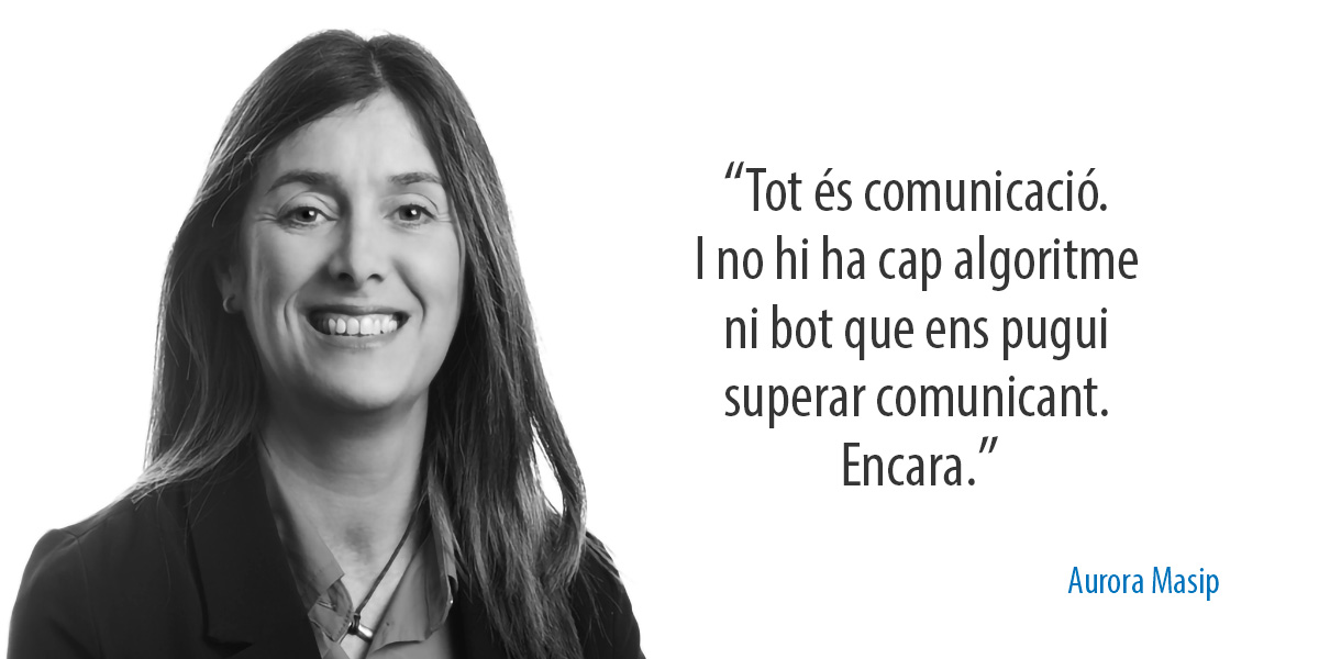 "L’acció fonamental de la #comunicació és el contacte directe; una oportunitat única per ensenyar realment com som, i si realment som com diem que som. Aprofitem-la."

<a href="/AuroraMasip/">Aurora Masip</a> per a <a href="/ecsintesi/">Síntesi</a> 👇
sintesi.cat/si-ets-una-per…