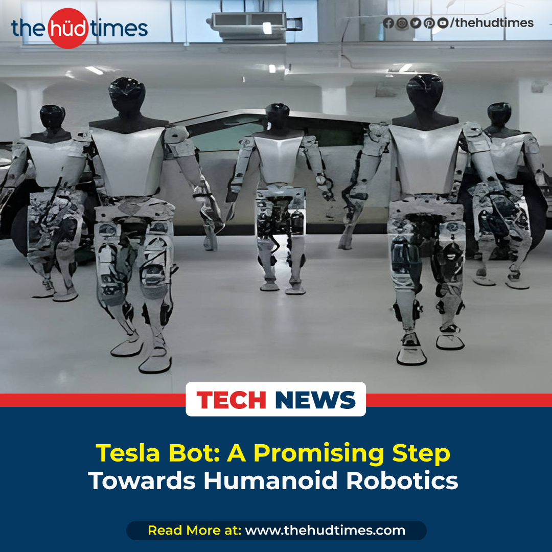 Tesla Bot: A Promising Step Towards Humanoid Robotics
read more: thehudtimes.com/tesla-bot-a-pr…
#AdvancedRobotics #Advancements #ArtificialIntelligence #Automation #AutonomousCapabilities #CollaborativeRobots #ComputerVision #CuttingEdgeResearch #Dexterity #Efficiency