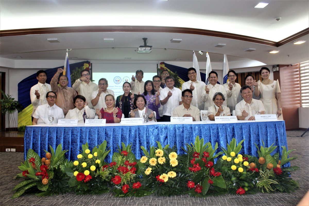 Migrant Workers Secretary <a href="/susan/">susan</a> and Housing Secretary Jose Rizalino Acuzar today signed a Memorandum of Understanding (MOU) to help overseas Filipino workers (OFWs) realize their dream of providing homes for their families. #DMW #TahananNgOFW
