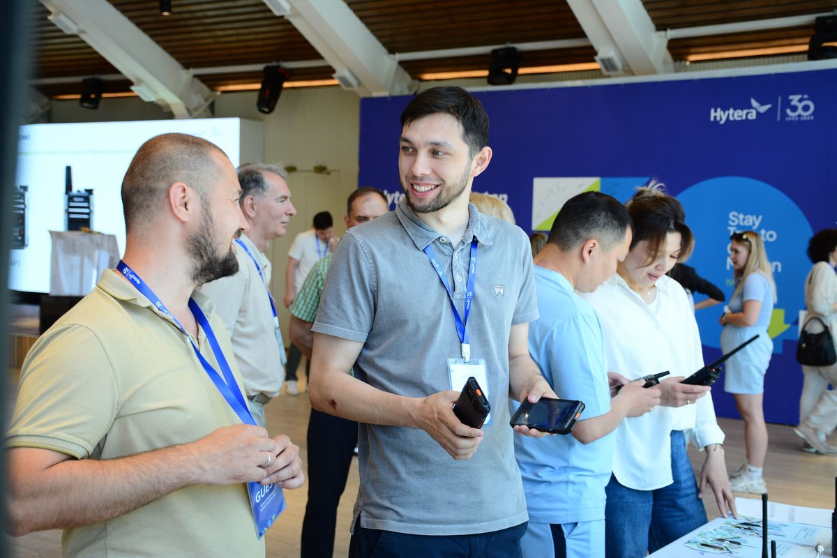 HyteraHYT's tweet photo. Hytera Kazakhstan hosted a partner conference celebrating our 30th anniversary and sharing new developments. We extend our gratitude to our partners for their invaluable contributions and look forward to continuing successful collaborations!
#Hytera #PartnerConference https://t.co/zl9RuPk4vX