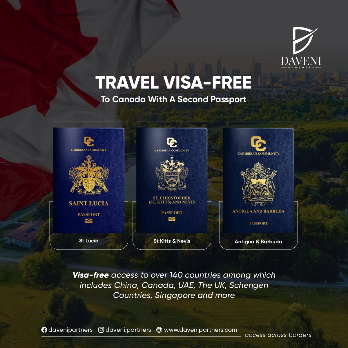 DaveniPartners's tweet photo. Contact us today at Daveni Partners and speak with one of our specialized consultant to discuss your options for a second citizenship. https://t.co/qY0GDczOWY