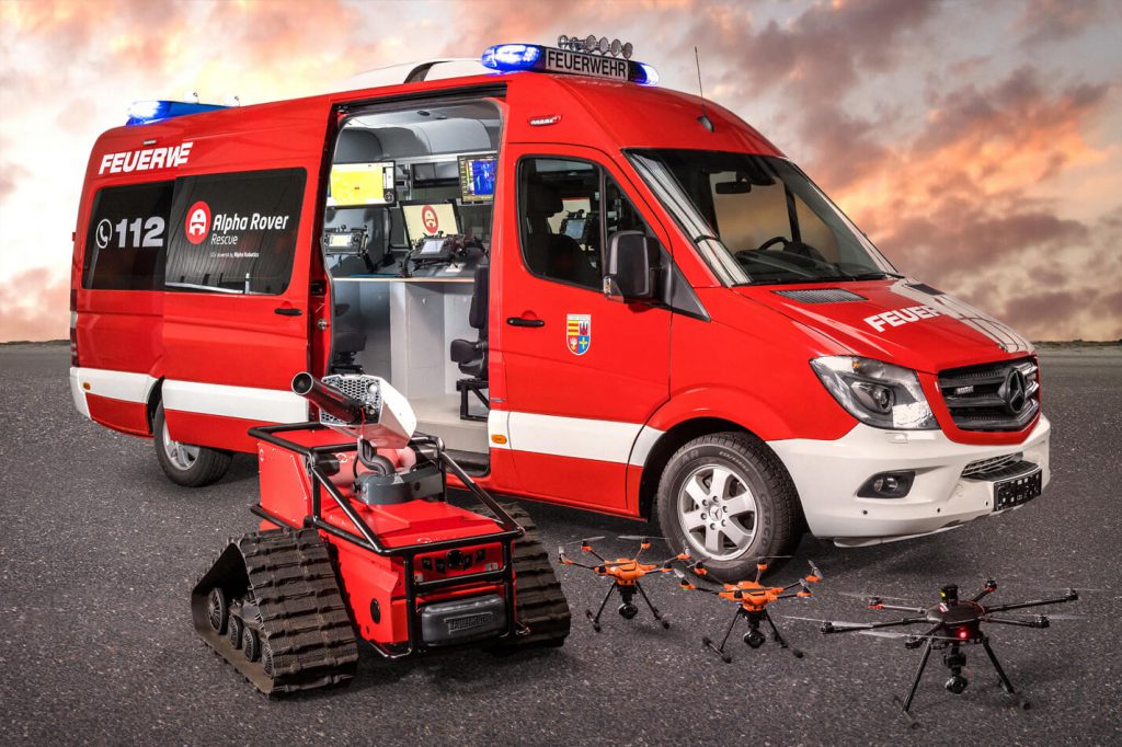 yuneeceurope's tweet photo. Alpha Robotics Emergency Command Vehicles for Fire  and Rescue including the H520E Drone https://t.co/jKInugDB8v https://t.co/CfuCnzsup7