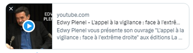 acv_csc_europe's tweet photo. 📢L'#appel à la #vigilance de Maurice Olender, Umberto Eco, Pierre Bourdieu, ... presque 30 ans après sa publication (13.7.1993) - témoignage et analyse d'@edwyplenel de @mediapart - "Extrême-droite: le pire arrive par les #mots"👇 https://t.co/xZ5YwJrYM0 https://t.co/4hJCbDMulW