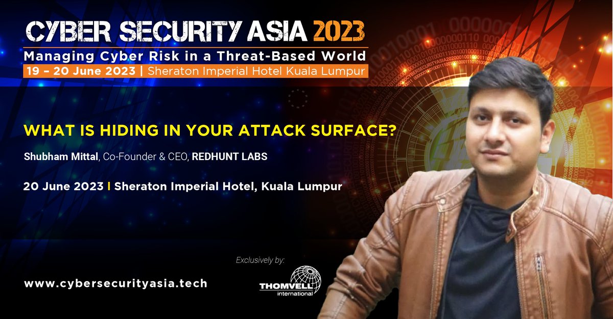 upgoingstar's tweet image. After a considerable absence from speaking at confs, I am thrilled to announce my upcoming speaking engagement @CSA2O23: 

👉 &quot;What&apos;s Hiding In Your Attack Surface&quot;.

I have been researching #ASM for a while and will be sharing my insights and learnings. 

#EASM #INFOSEC #CYBER