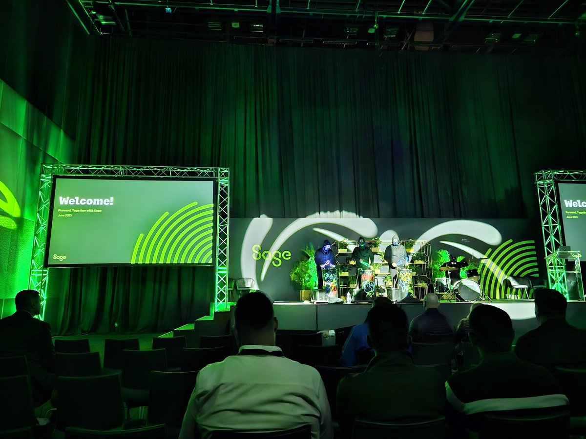 GregPalmerSage's tweet image. Back in person in Durban after what feels like ages! 
#sageroadshow kicking off!